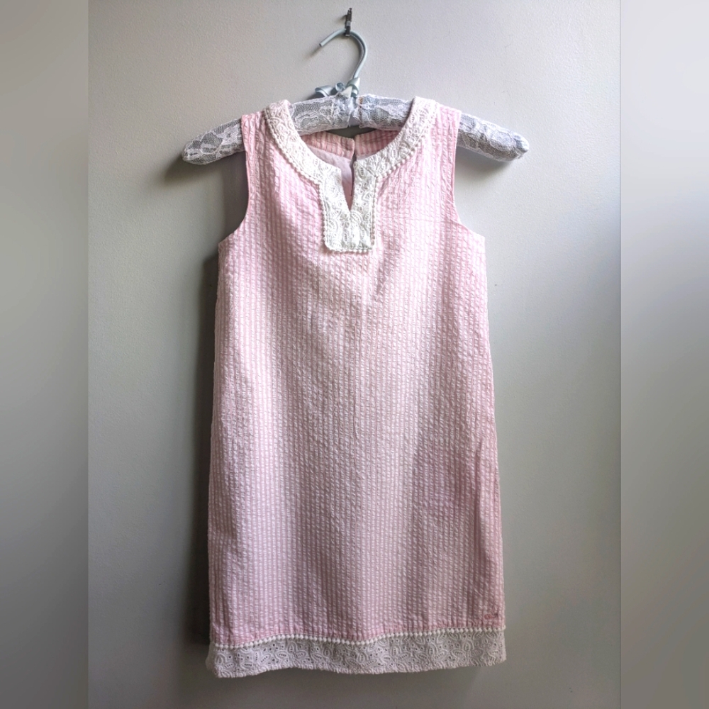 Vineyard Vines Seersucker Dress Size 8